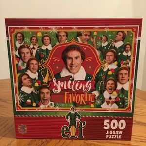 Elf “Smiling is my Favorite” 500 Piece Jigsaw Puzzle